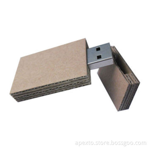 Promotional Paper USB Flash Drives, 64MB Up to 16GB, Supports Web-key FunctionNew